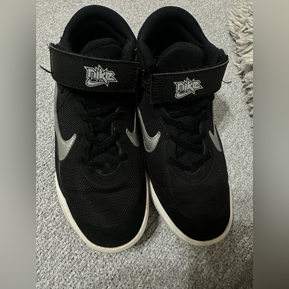 Nike Black High-Top Sneakers – Big Kids (Youth)
